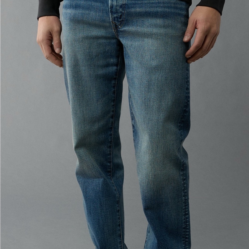 American Eagle Outfitters Blue Straight Jeans